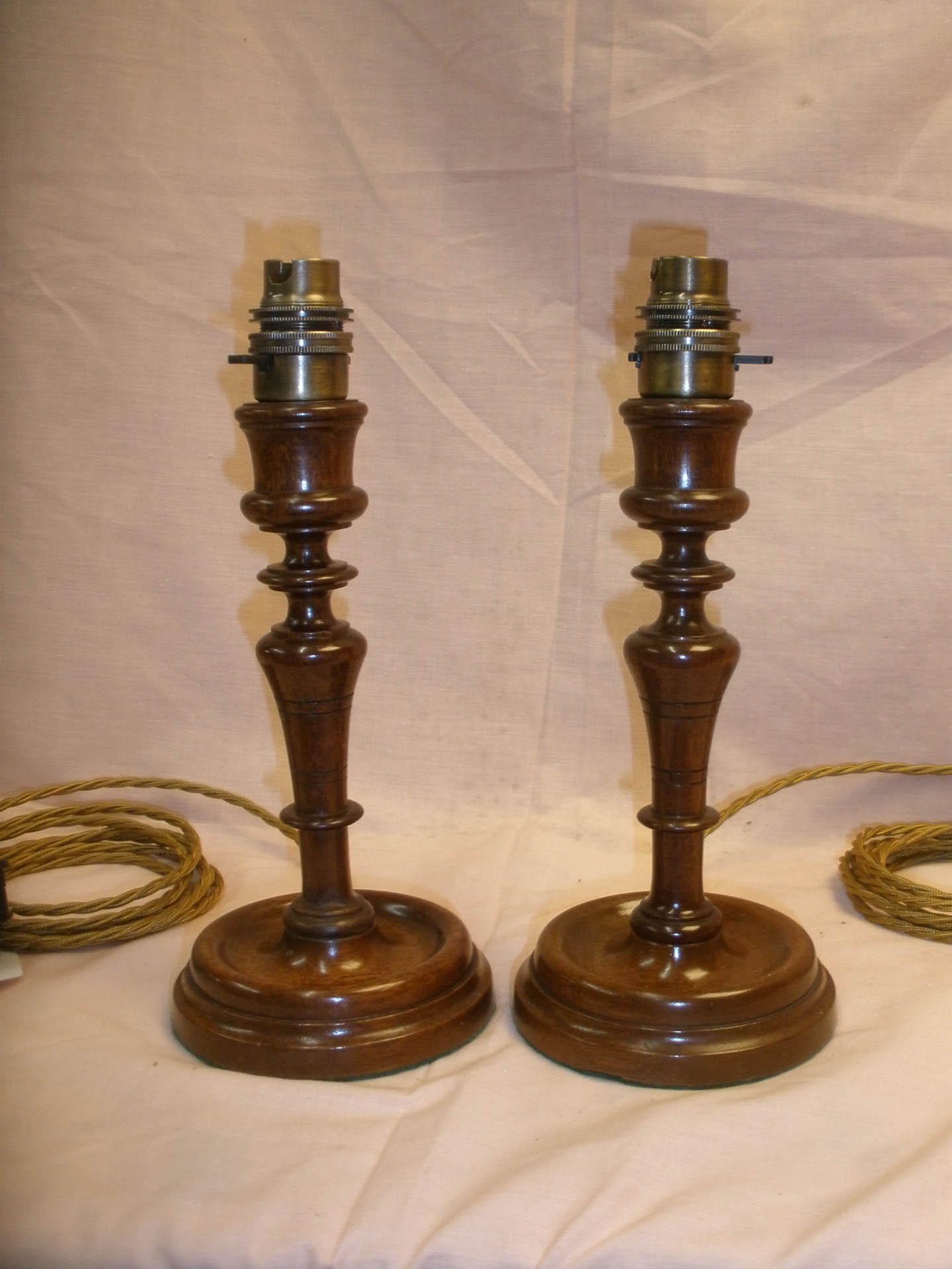 Circa 1920 Candle Lamps